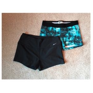 Nike and Soffe short set!