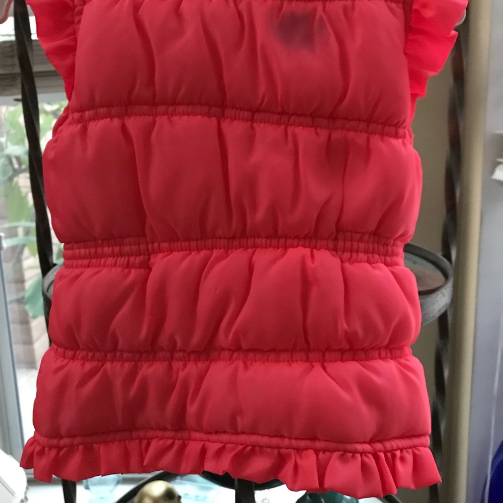 Size 2T girls vest. Hot pink.