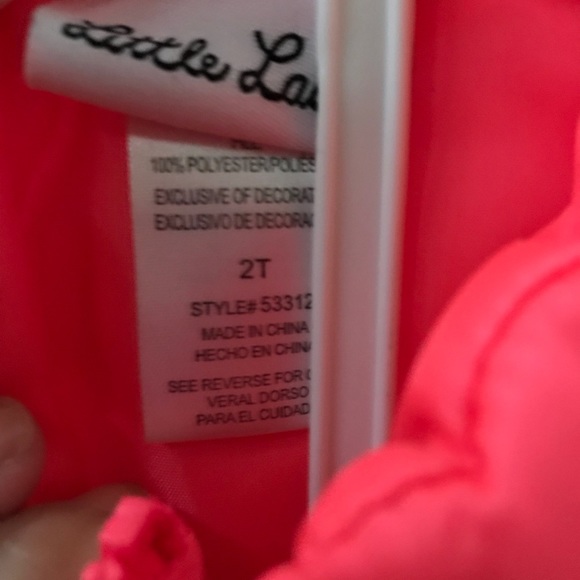 Size 2T girls vest. Hot pink. - Picture 3 of 3