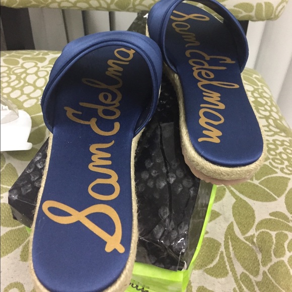 Sam Edelman Lars Blue Espadrilles - Picture 4 of 5