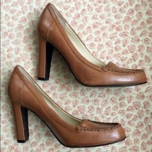 Ralph Lauren Leather Heels