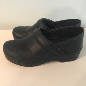 Dansko Leather Clogs