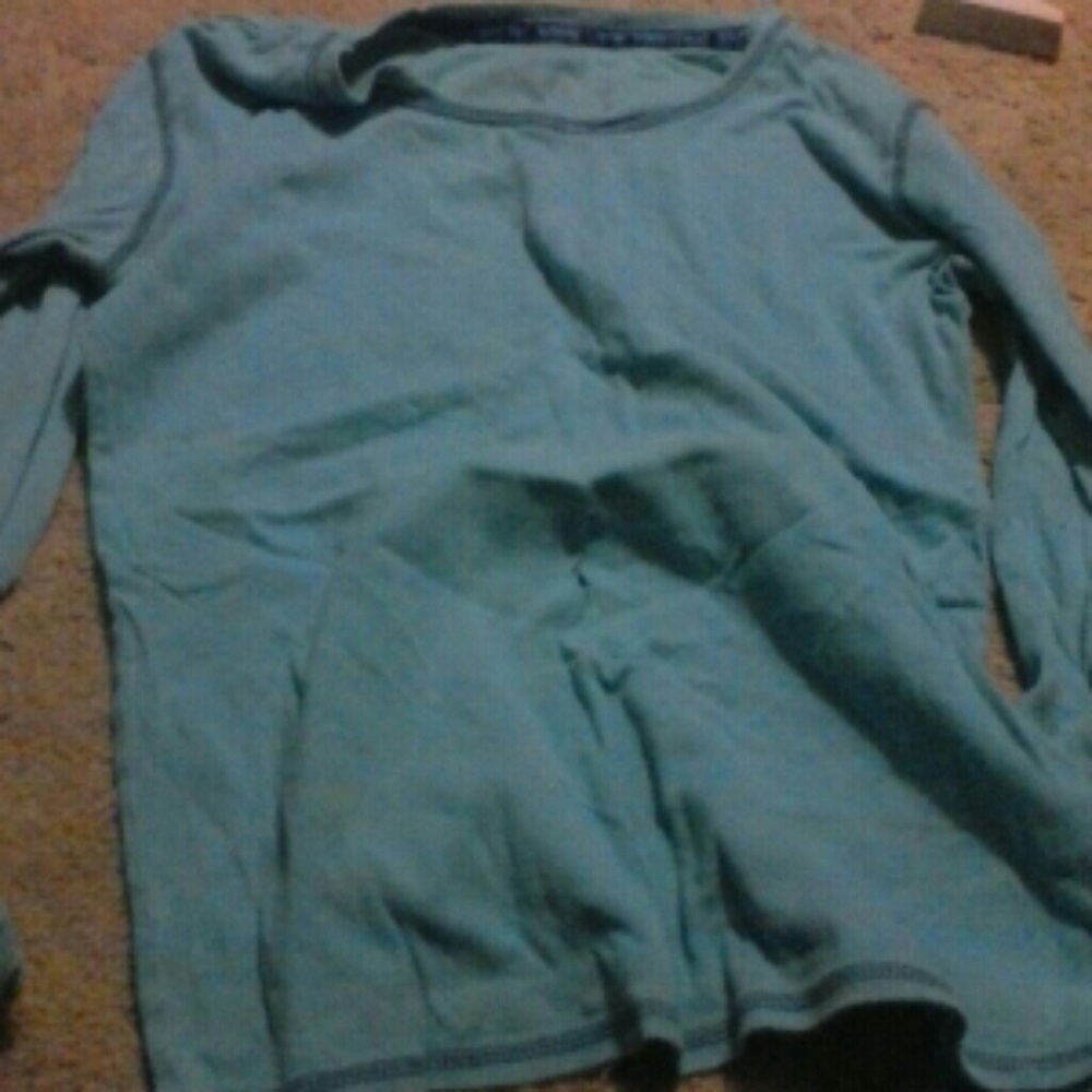 Blue long sleeves
