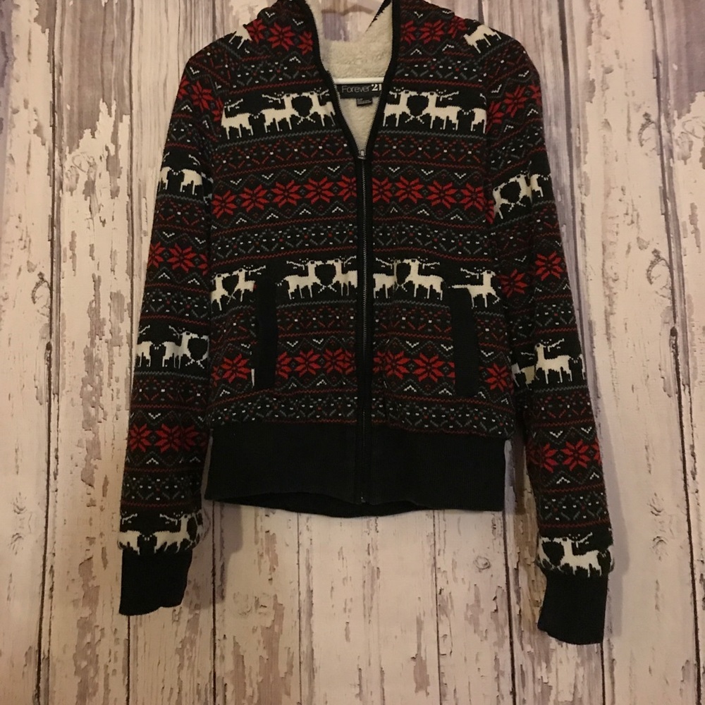 Adorable and warm women’s fuzzy jacket