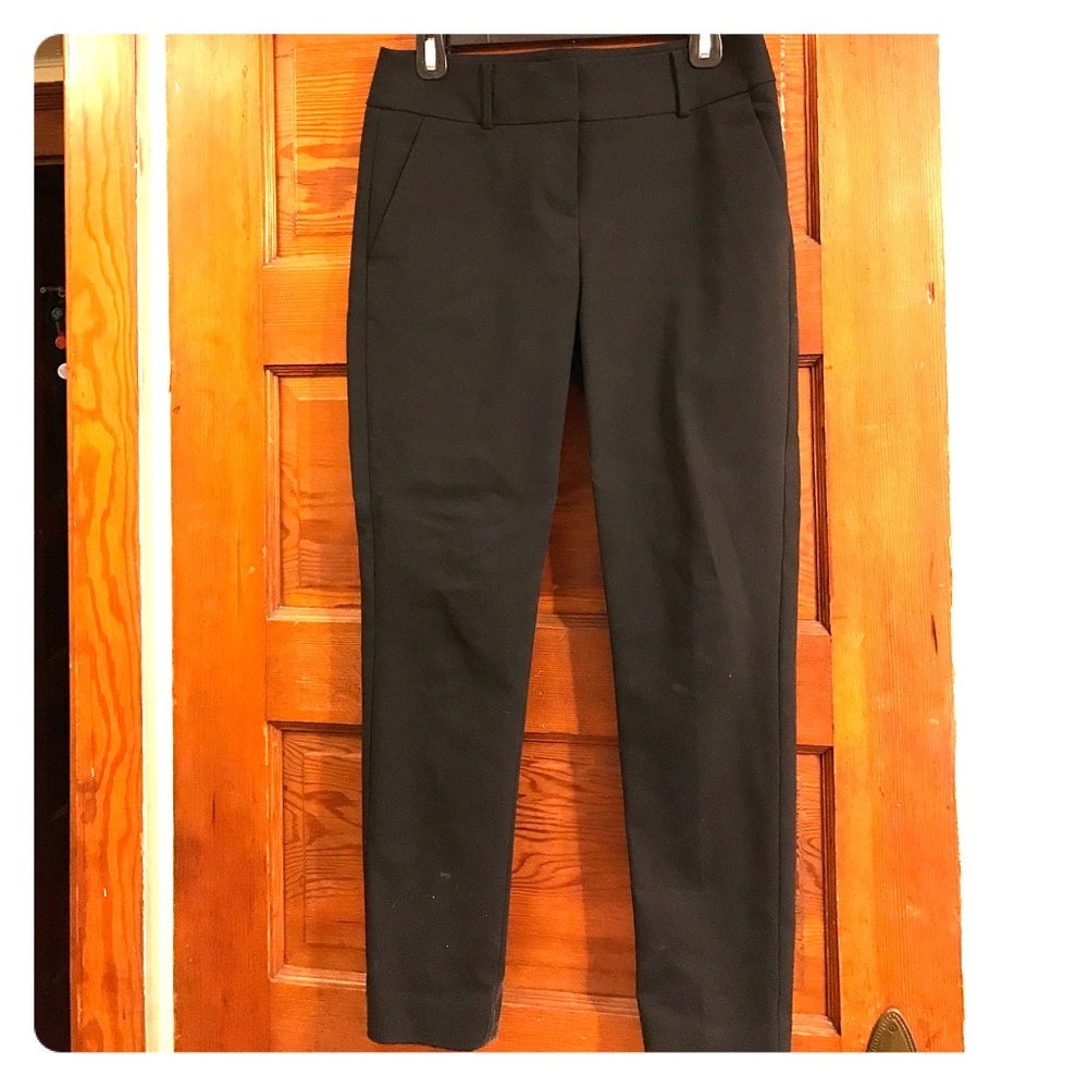 Black suit pants like new