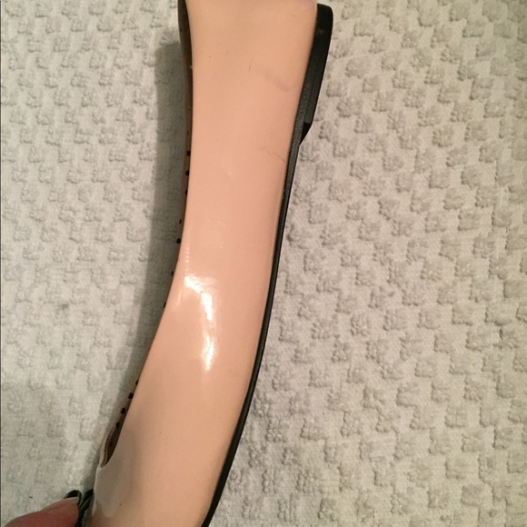 Pink flats with black bows - Picture 2 of 5