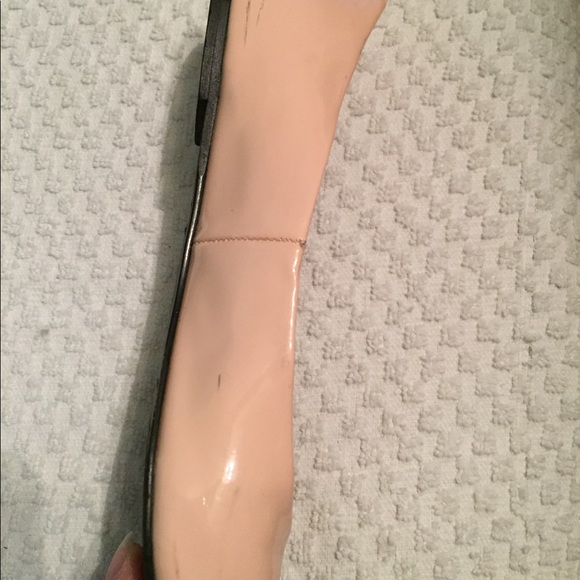 Pink flats with black bows - Picture 3 of 5