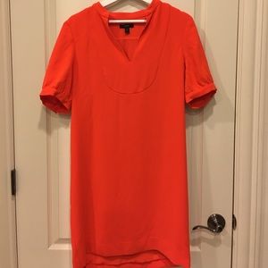 J Crew orange dress