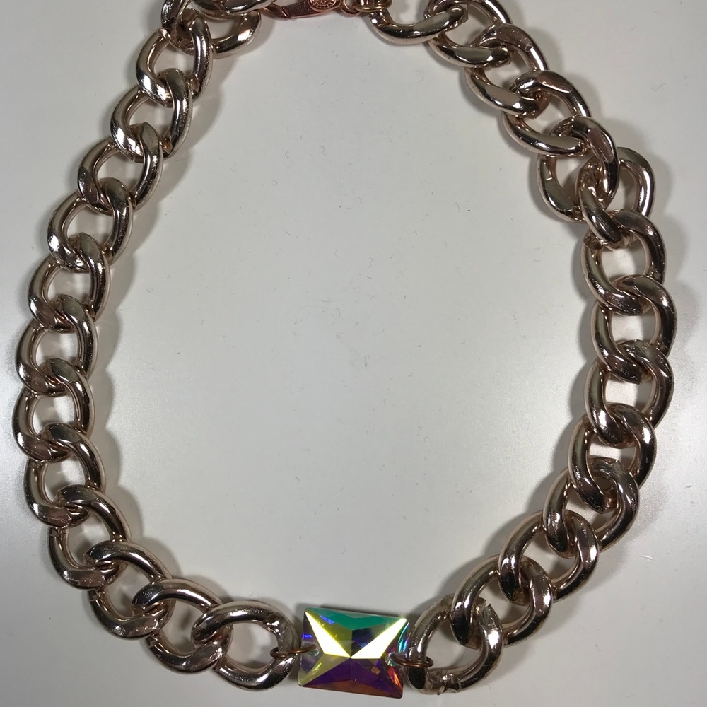 Chunky Rose Gold Necklace