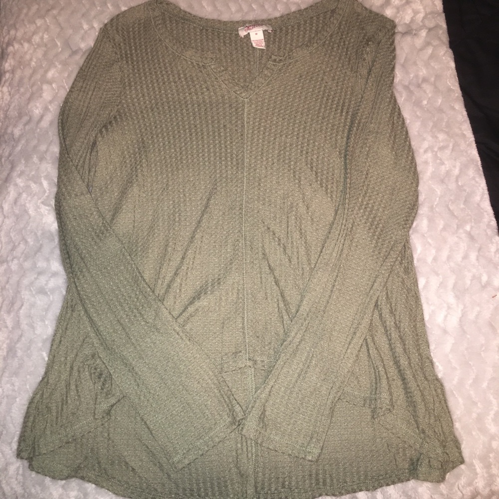 Green sweater