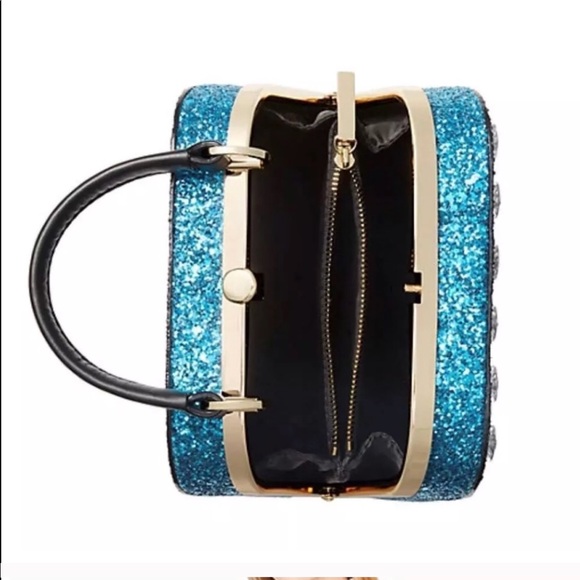 Kate Spade skyline violin glitter bag - Picture 2 of 8