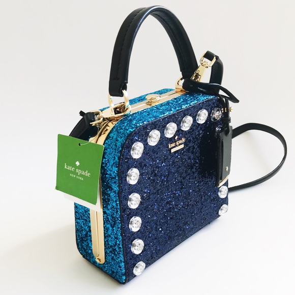 Kate Spade skyline violin glitter bag - Picture 6 of 8
