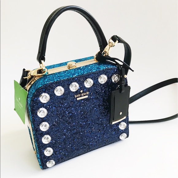 Kate Spade skyline violin glitter bag - Picture 7 of 8