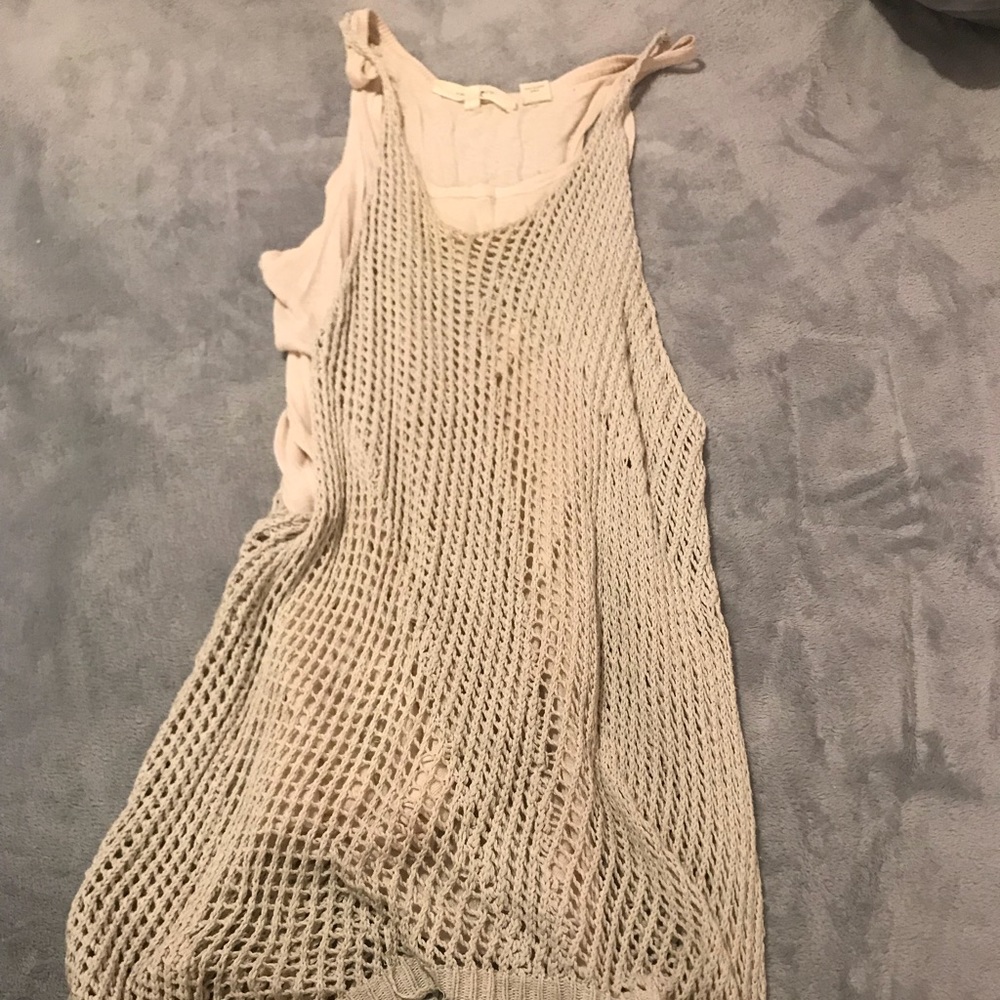 Inhabit-Fishnet Tank Top