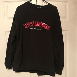 Woman’s Levi’s sweatshirt