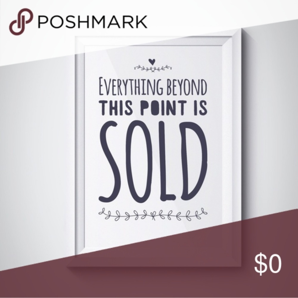 Sold Items