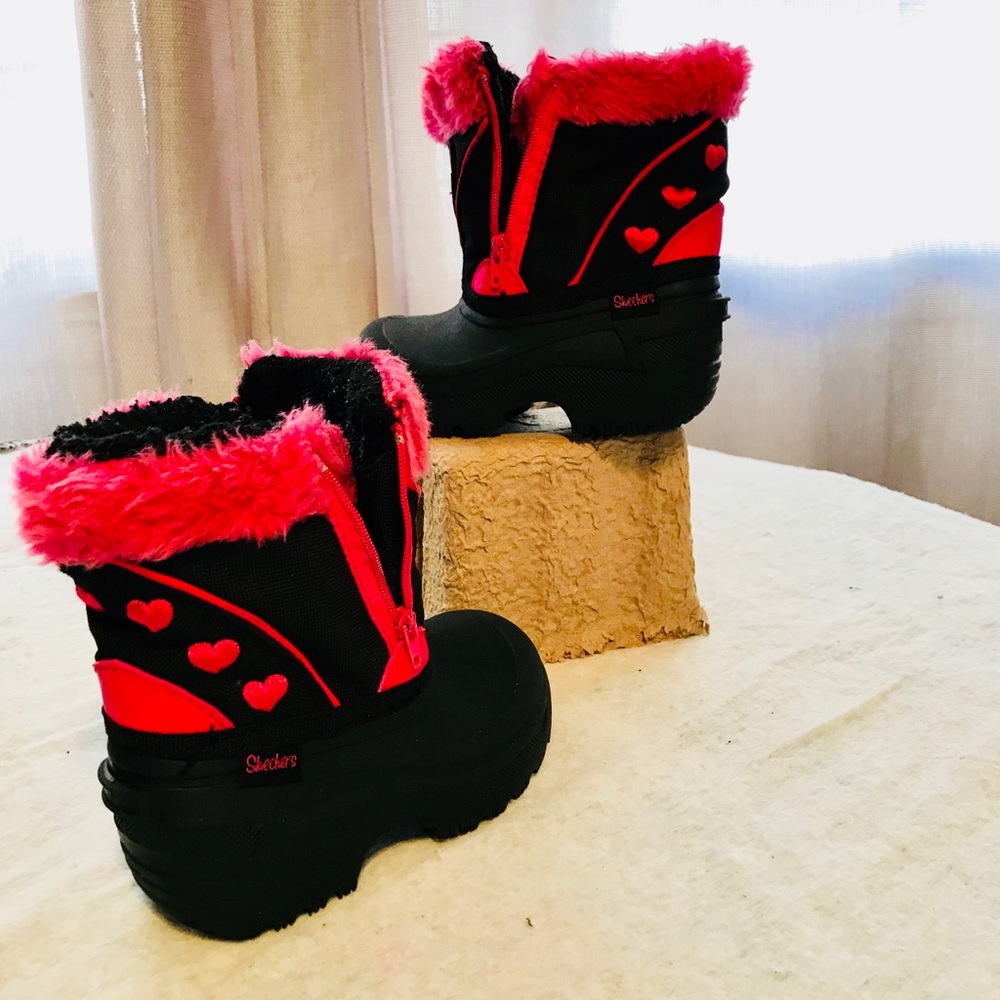 1HOUR SALE  50% OFF Sketchers snow boots
