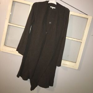 CABI Long Single Button Sweater