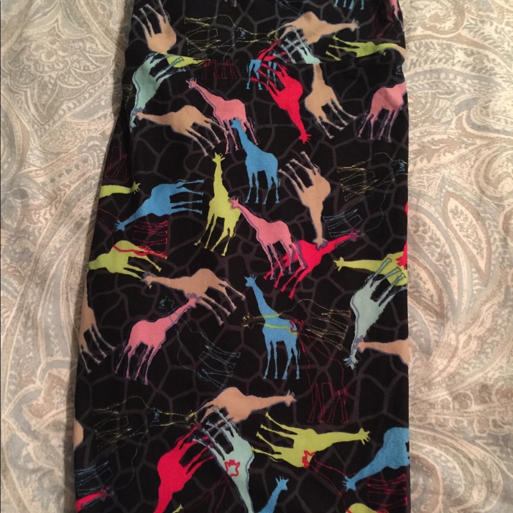 Lularoe Giraffe Legging TC
