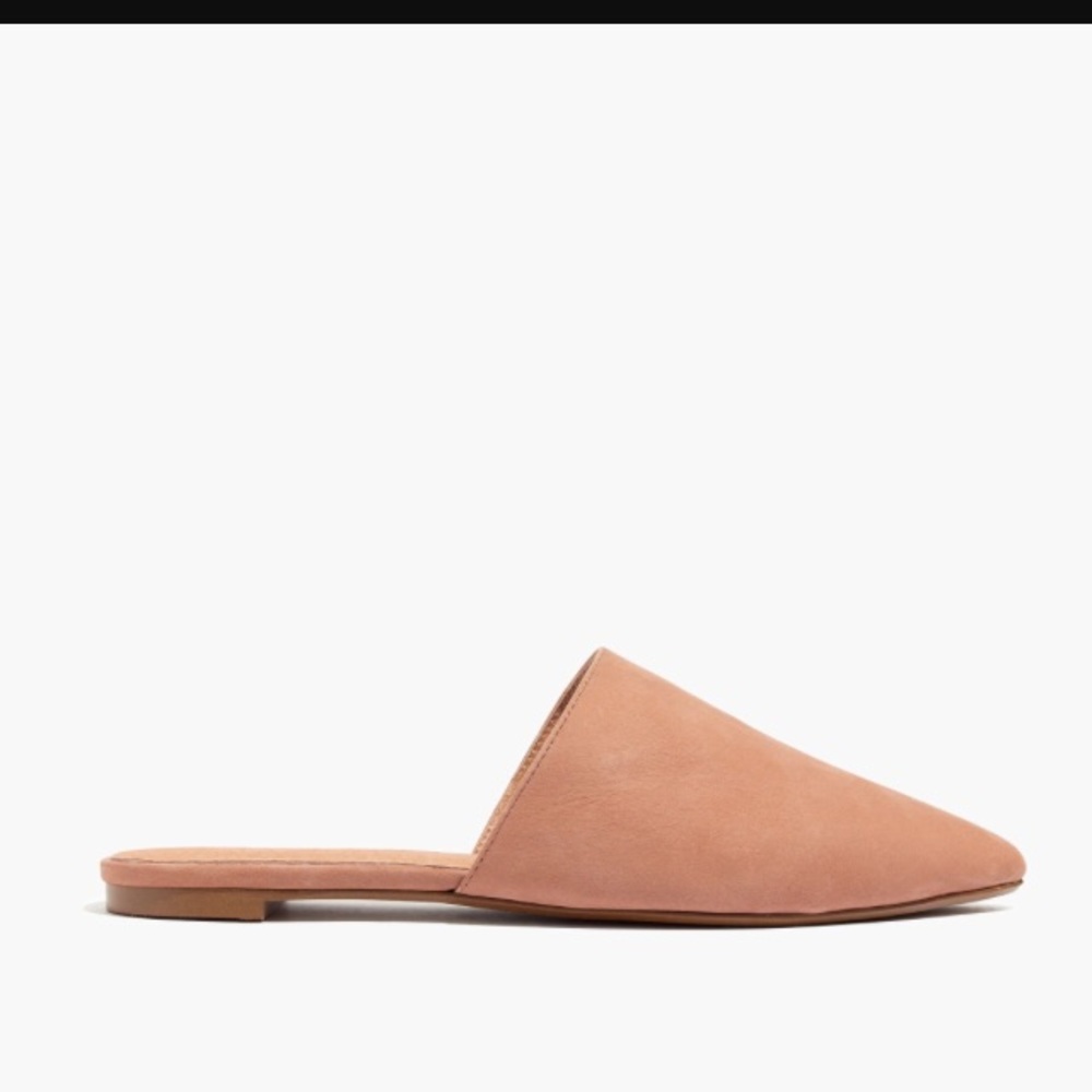 ISO madewell elie pink pointer mules flats slipper