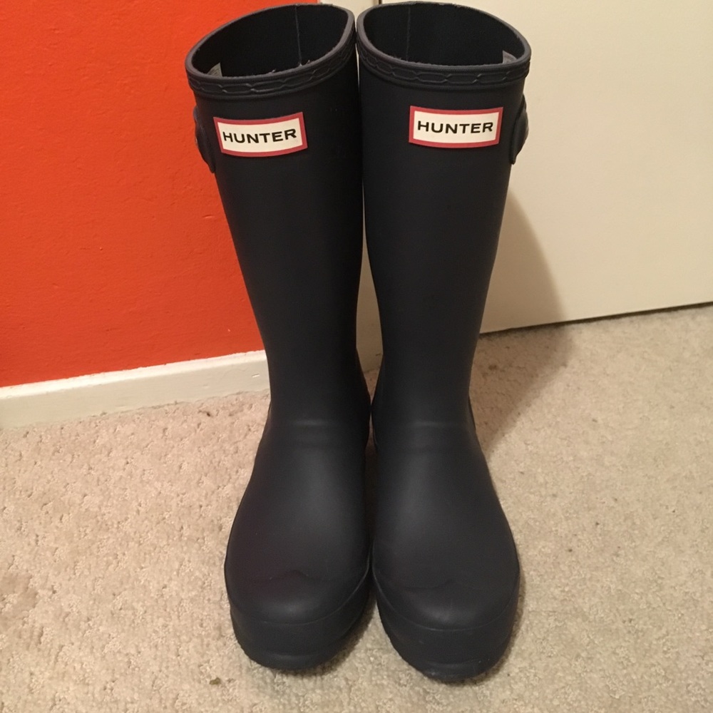Hunter rain boots YOUTH SIZE