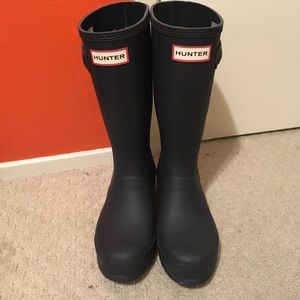 Hunter rain boots YOUTH SIZE