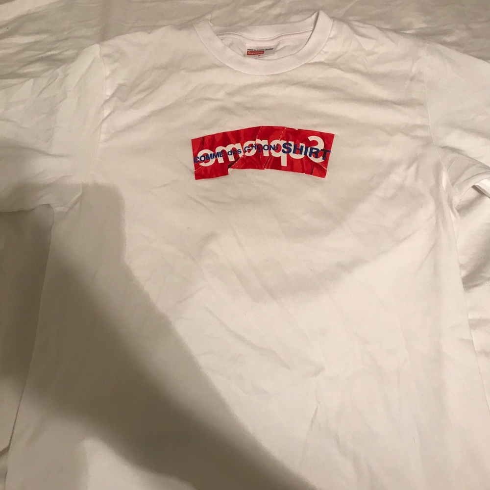 SUPREME X COMME DES GARÇONS T SHIRT