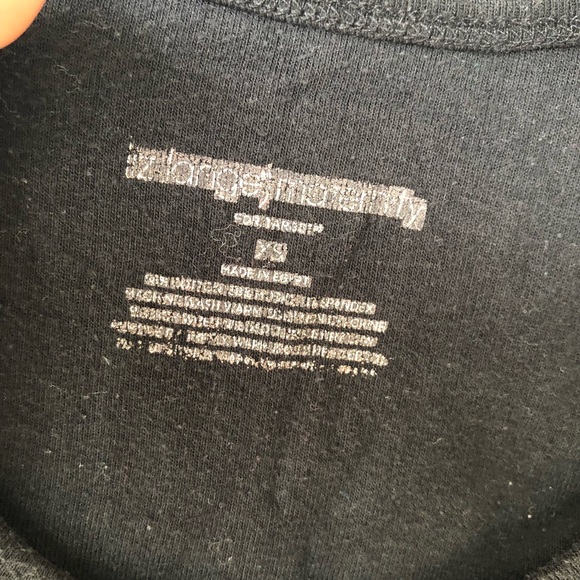 Basic black maternity tank size x-small - Picture 2 of 2