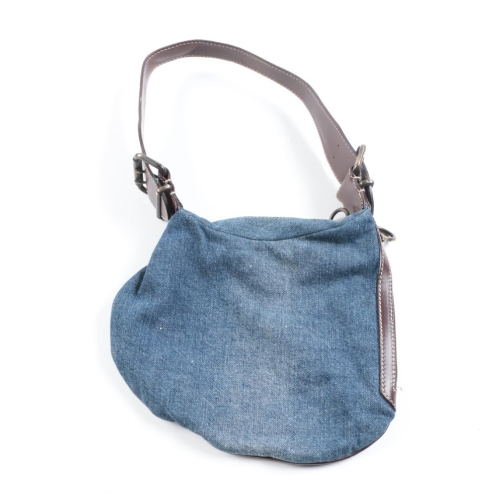 ❌🛑 SOLD❗️Fendi Denim Oyster Handbag