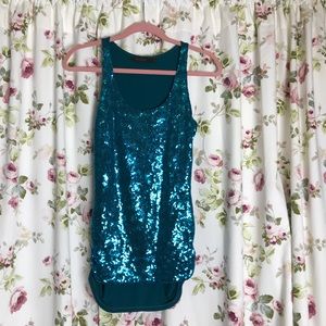 The Limited sequins tank. Size Small.