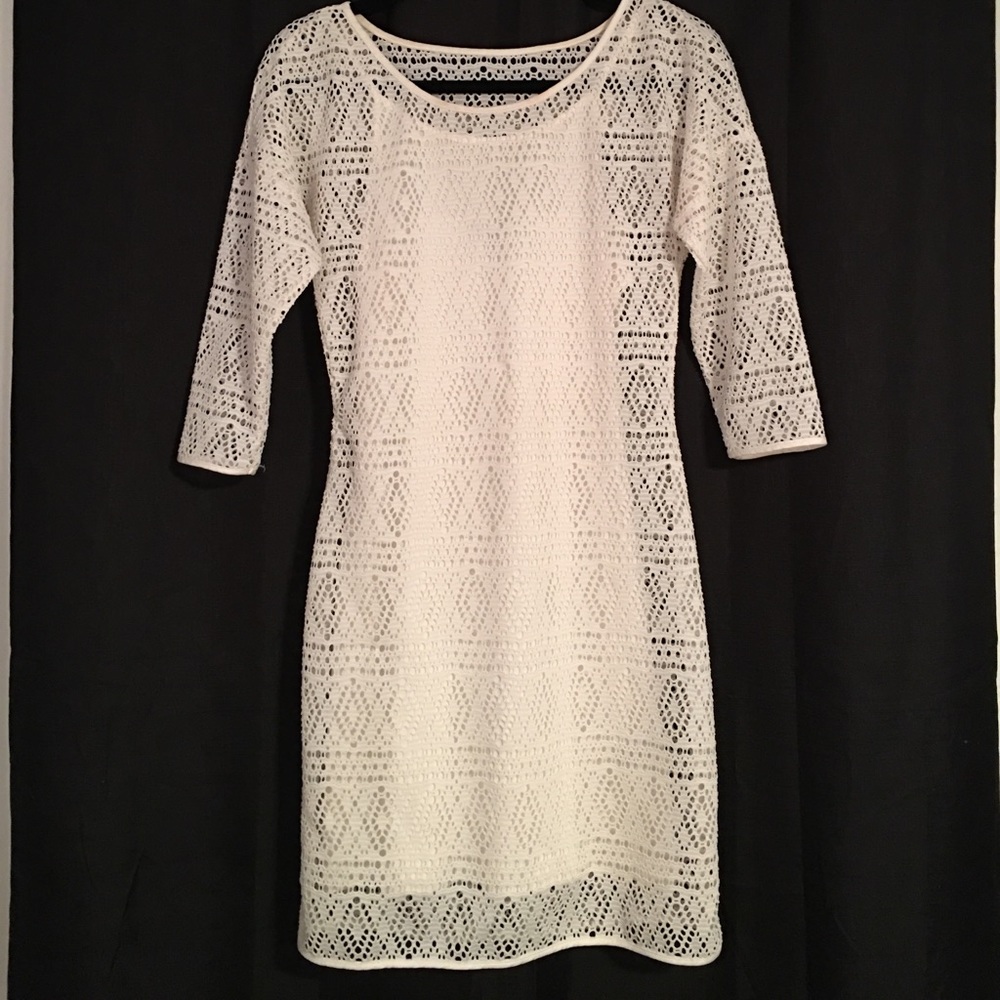 White Lace Express Dress