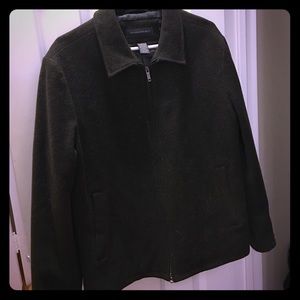 Army Green Wool Banana Republic Jacket