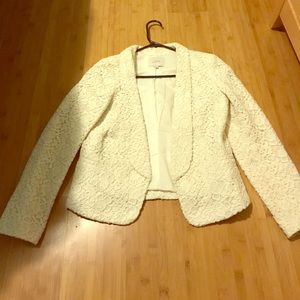 Ann taylor petite lace  suit jacket