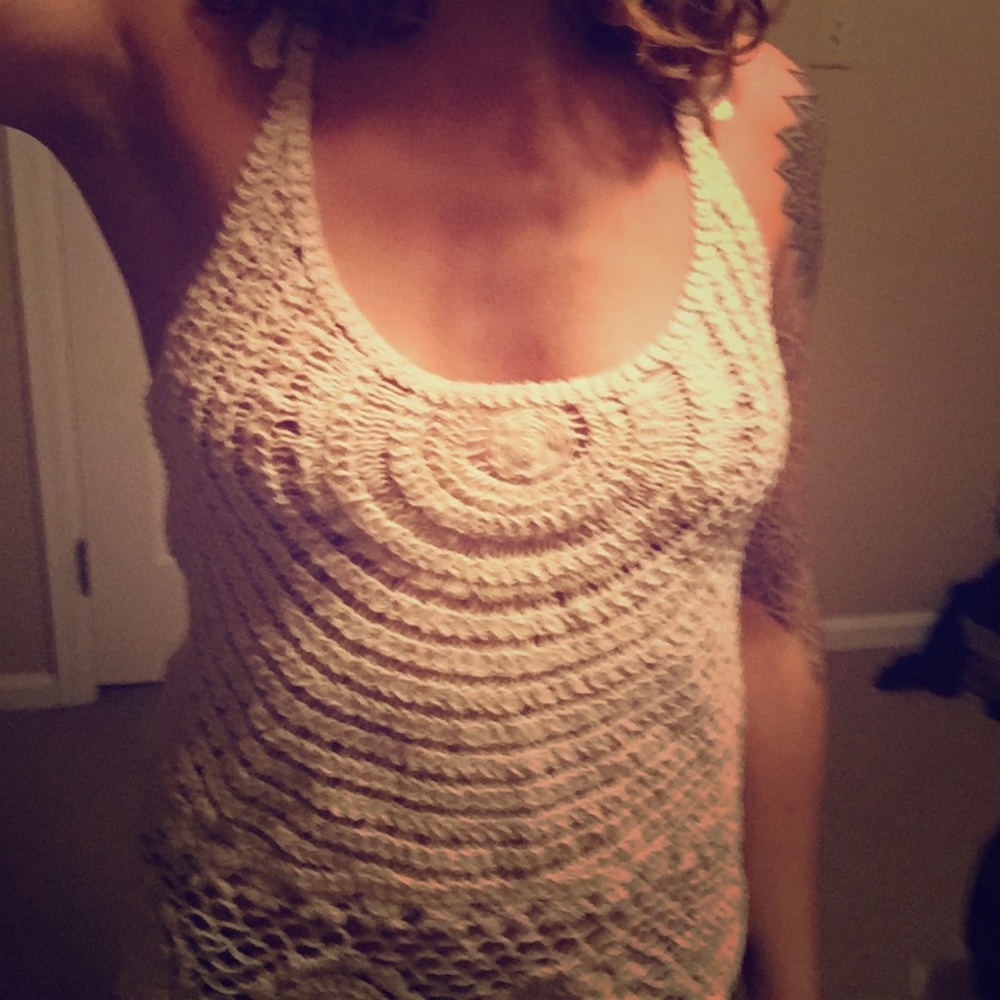 Crochet halter top - Nasty Gal - SALE