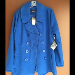Royal Blue Coat, Size L
