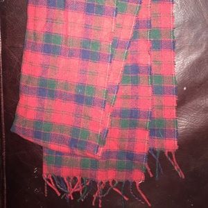 Pendleton plaid scarf
