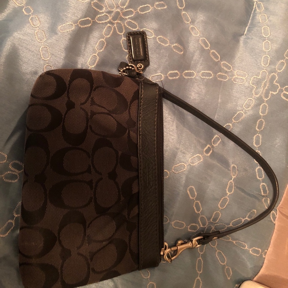 Authentic Coach wristlet