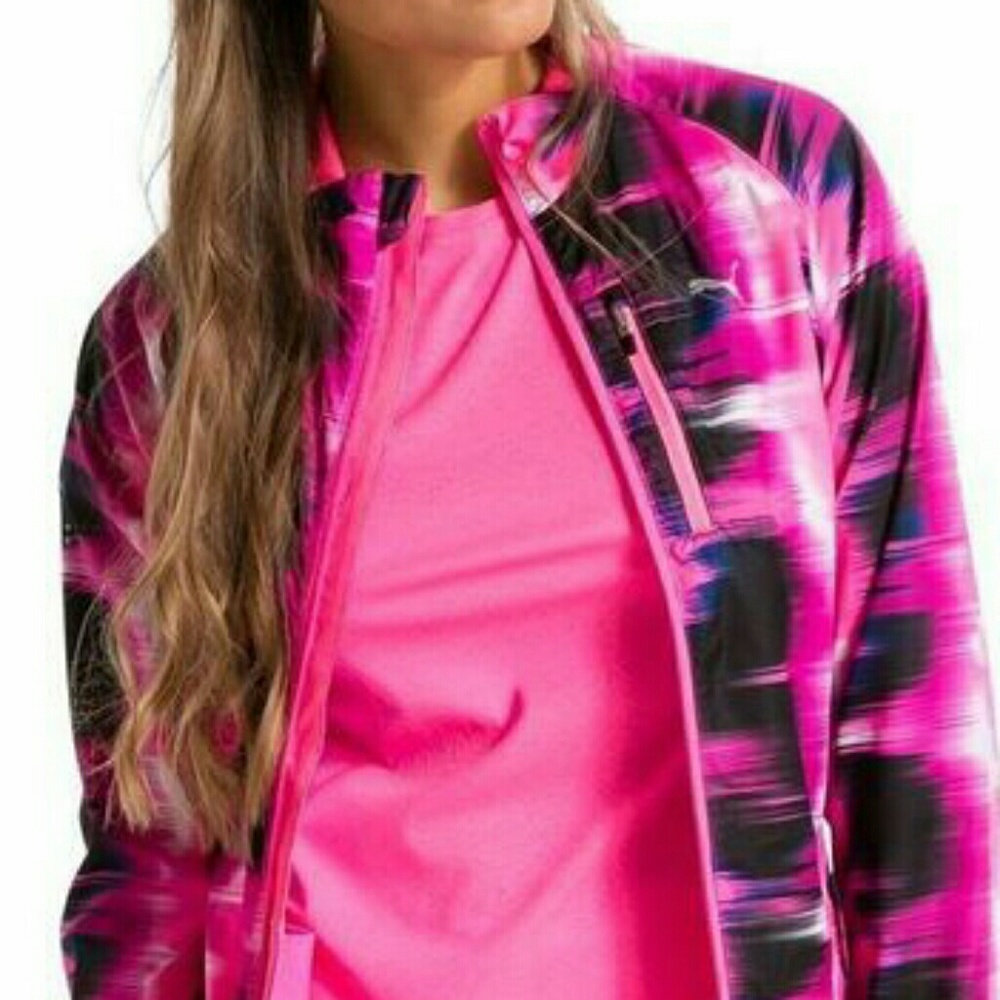 PUMA Graphic Running Jacket Lastlap