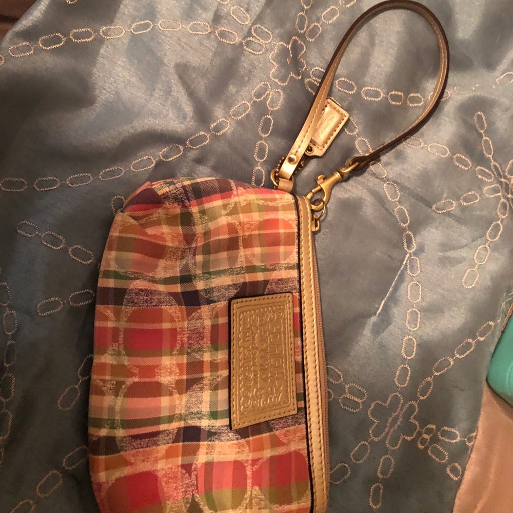 Authentic Coach wristlet