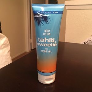 True blue spa Tahiti Sweetie body lotion