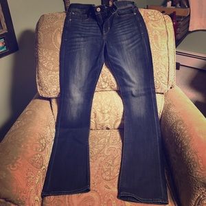 Express Barely Boot Jeans