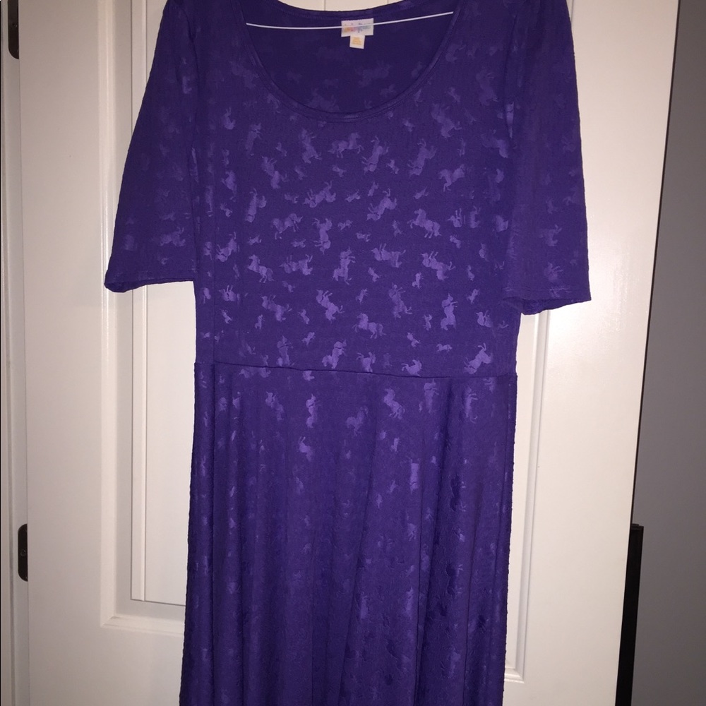 3X Purple Unicorn Lularoe Nicole