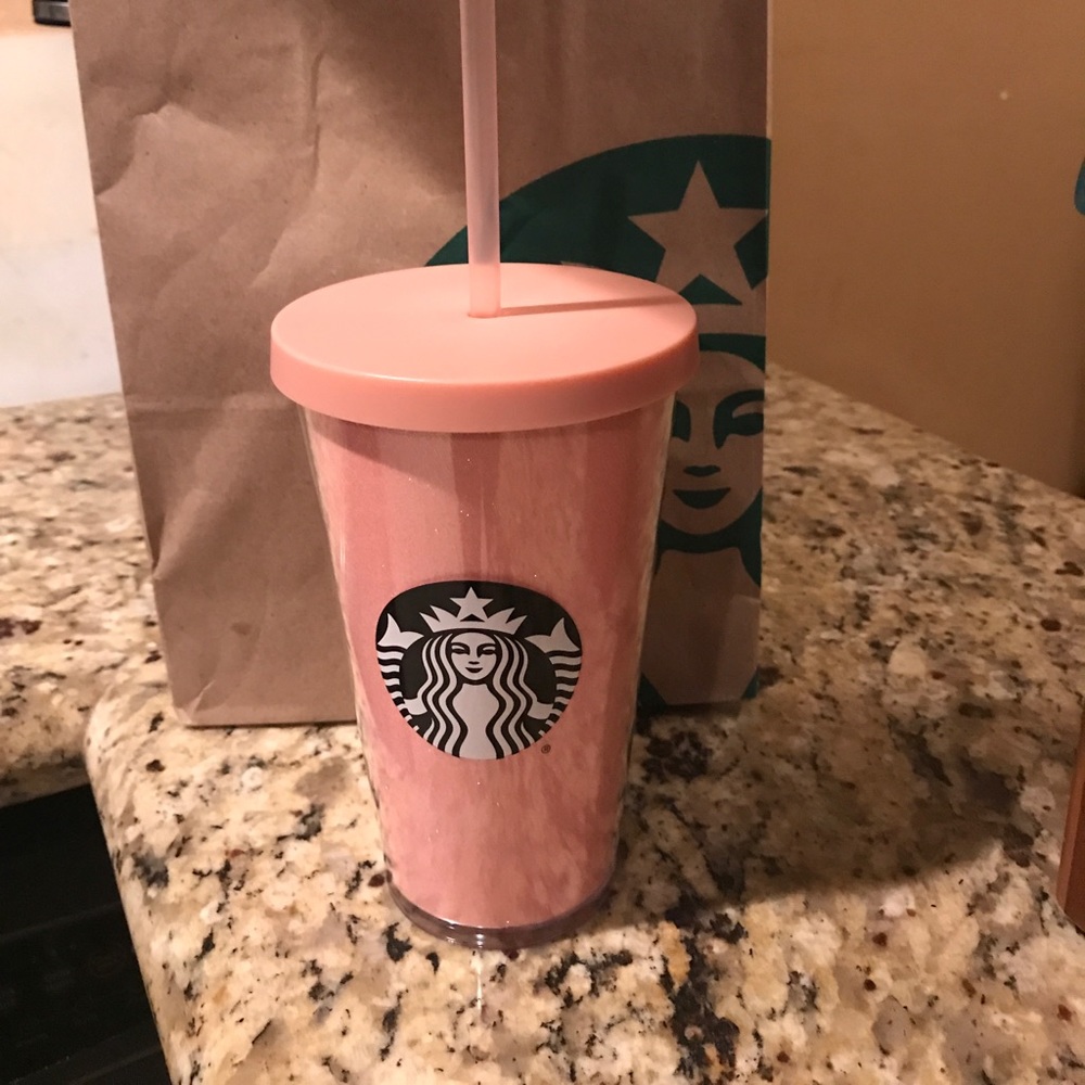 ❌ SOLD ❌ Starbucks Pink cold cup