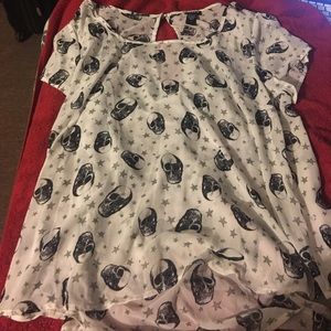 Skulls blouse