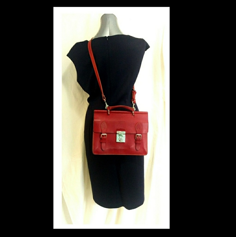 Authentic Dooney & Bourke Alto Buckle Brief