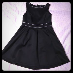 Little black dress with cut out back detail