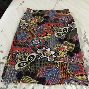 Pencil stretch skirt