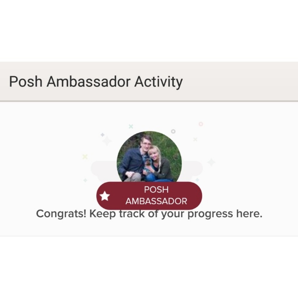 I am now a Posh Embassador 😀