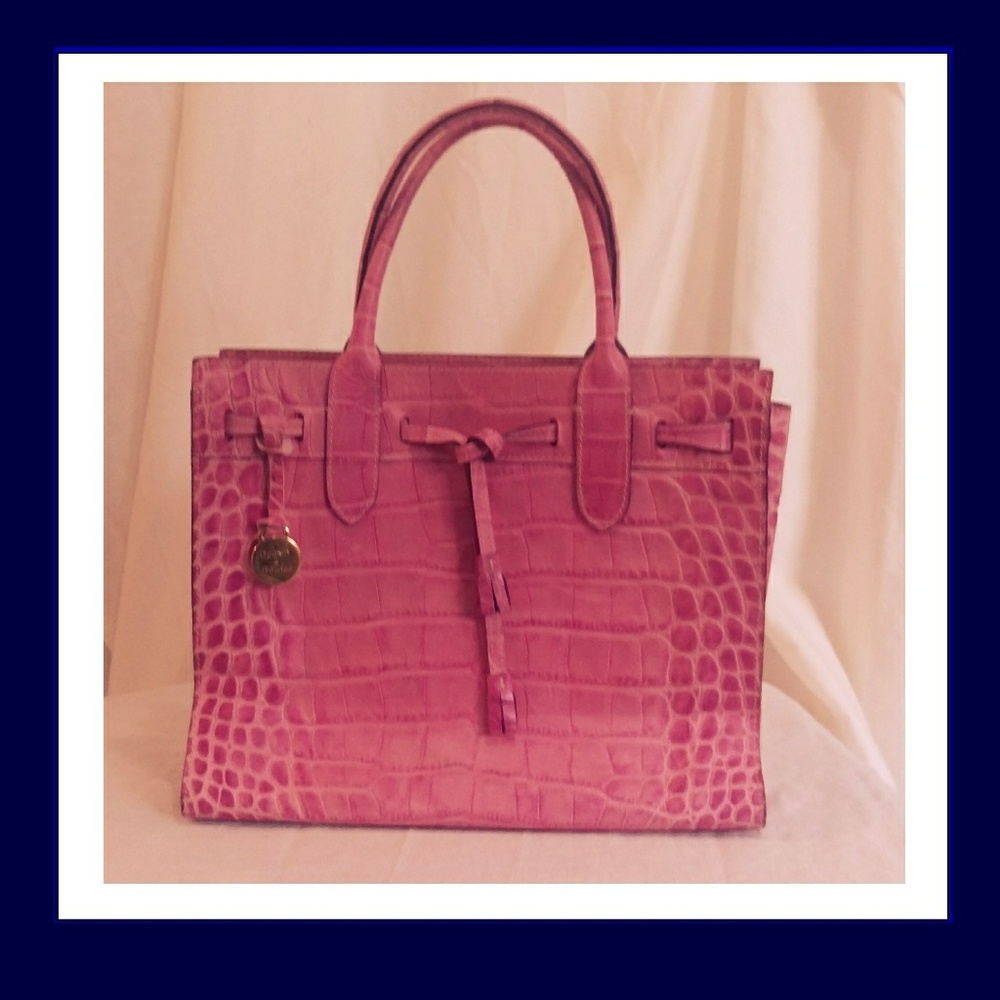 Authentic Dooney & Bourke Alto Nile Tassel Tote