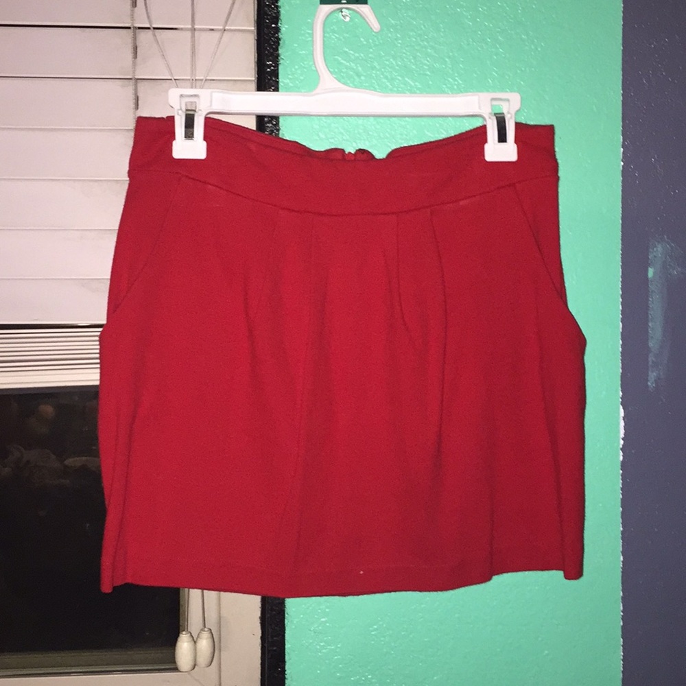 red skirt